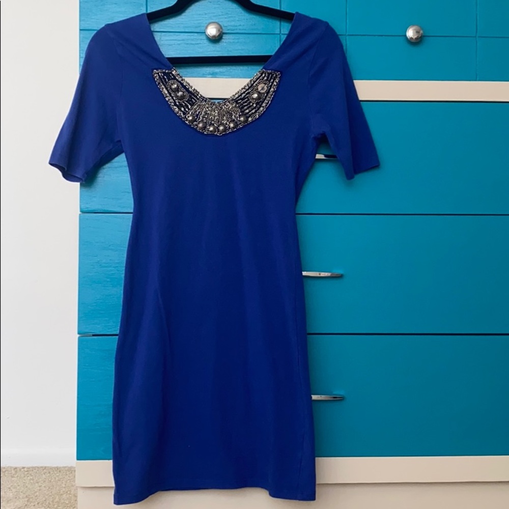 Royal Blue Dress